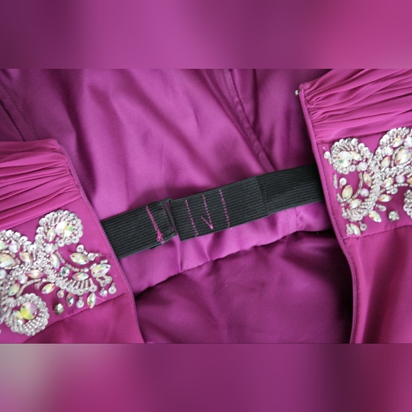 Prom dress Anais Designs magenta - Picture 5 of 5